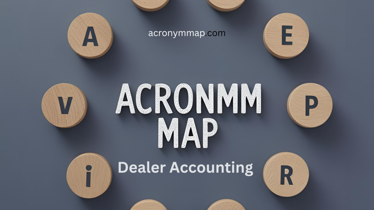 Dealer Accounting Acronym