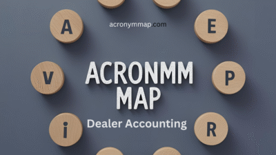 Dealer Accounting Acronym