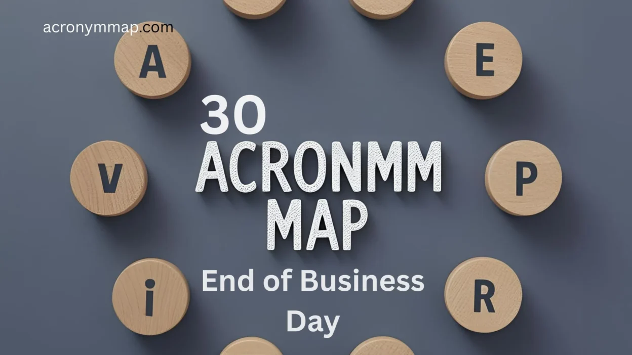 End of Business Day Acronym