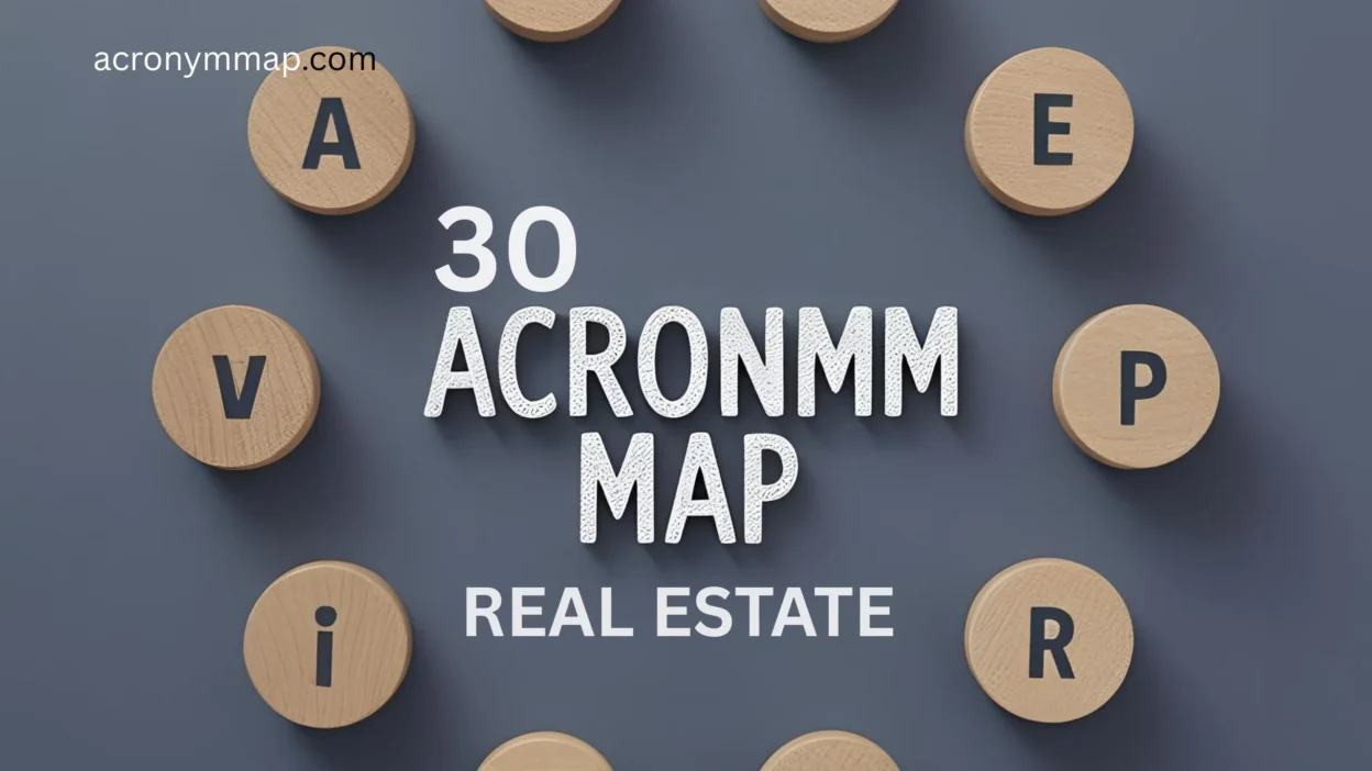 REAL ESTATE Acronym