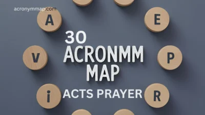 ACTS Prayer Acronym