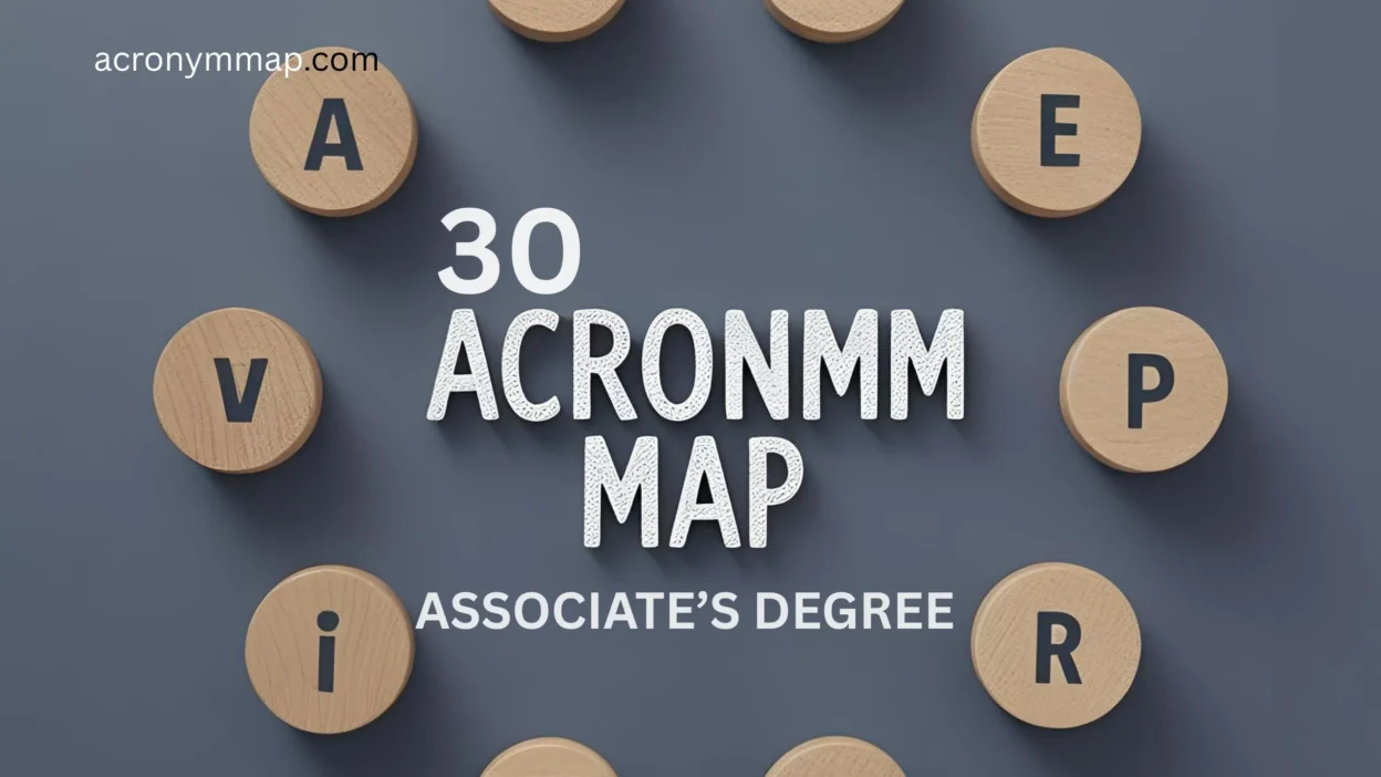 Acronym for Associate’s Degree