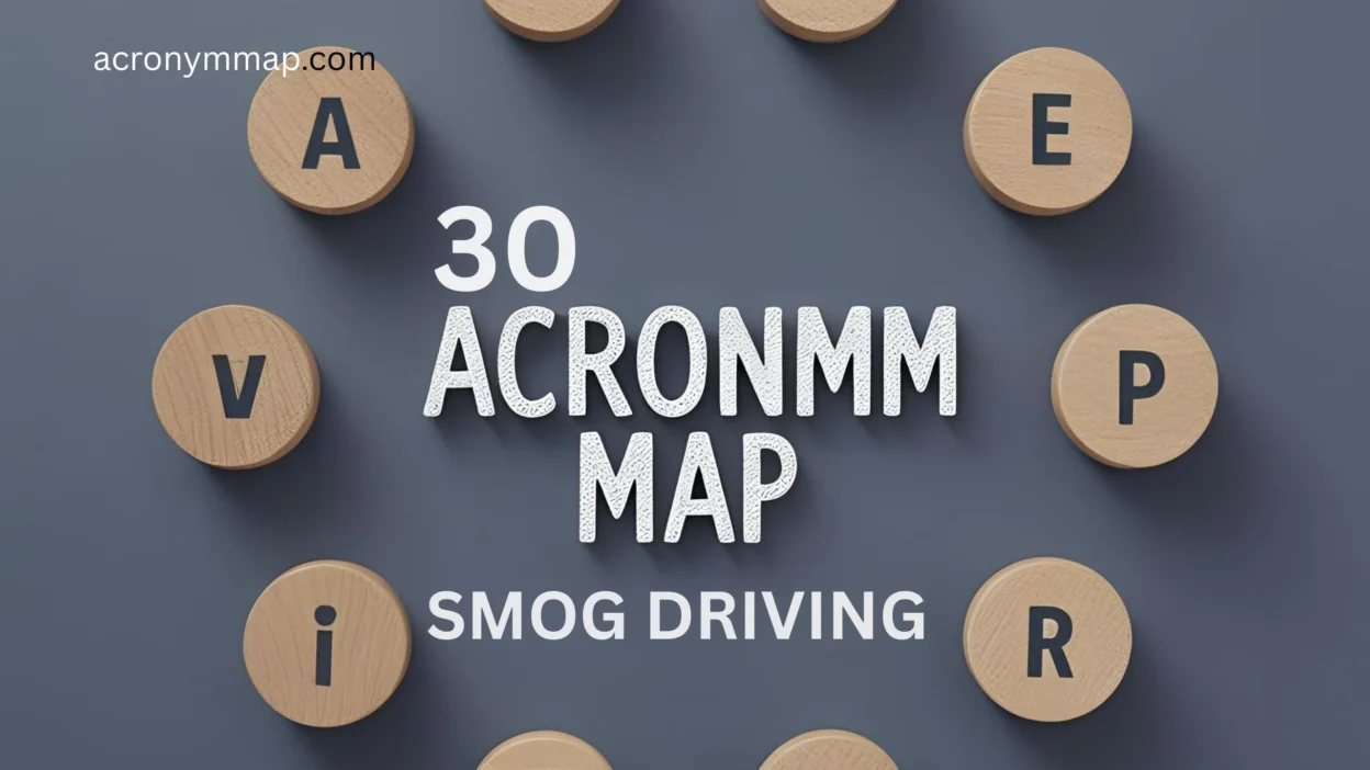 Smog Driving Acronym