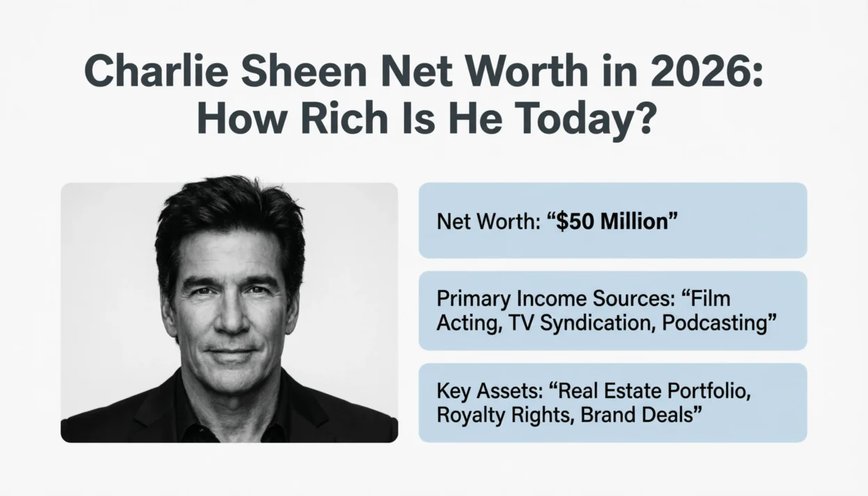 Charlie Sheen Net Worth in 2026: How Rich Is He Today?